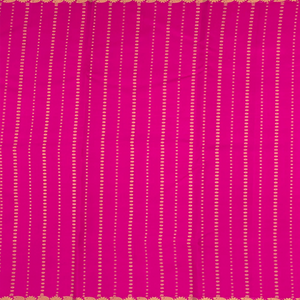 Peach Handwoven Kanchipuram Korvai Silk Saree With Zari Motifs