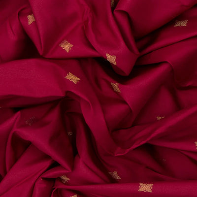 Crimson Handwoven Kanchipuram 