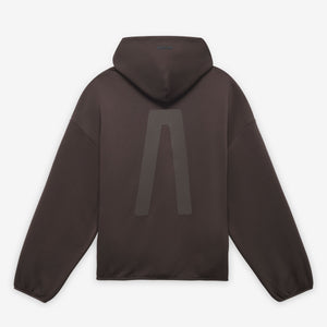 ADIDAS ORIGINALS | FEAR OF GOD ATHLETICS SOLID FLEECE HOODIE { NIGHT BROWN