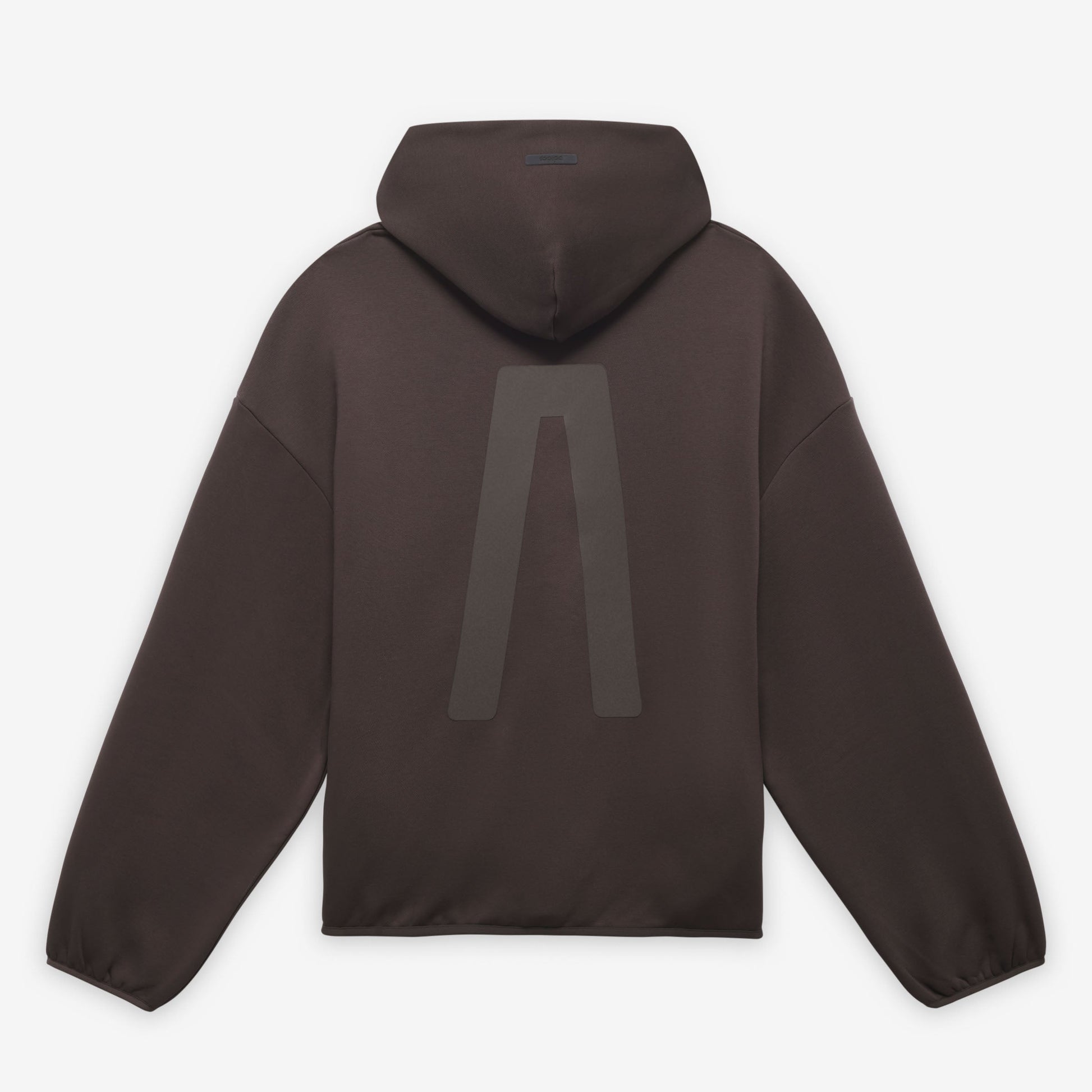 ADIDAS ORIGINALS | FEAR OF GOD ATHLETICS SOLID FLEECE HOODIE { NIGHT BROWN