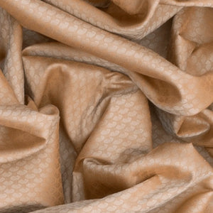 Cream Handloom Kanchipuram Silk Saree With Mango Motifs & Temple Pallu-Cream