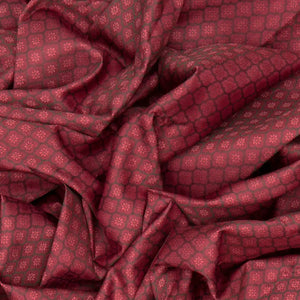 Dusty Pink Handloom Natural Dyed Silk Saree With Jaal Kamalam Motifs