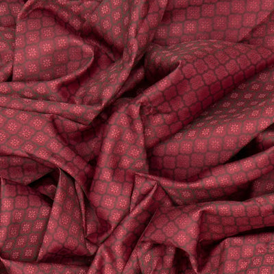 Dusty Pink Handloom Natural Dyed Silk Saree With Jaal Kamalam Motifs