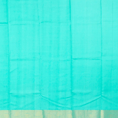 Magenta Handloom Kanchipuram Korvai Silk Saree With Floral Butta-Magenta