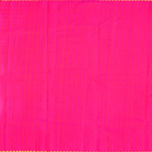Pink Handloom Kanchipuram Silk Saree With Mango Zari Motifs-Pink