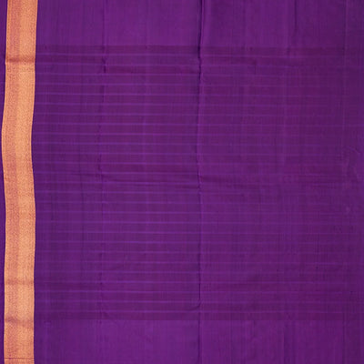 Aquamarine Handloom Kanchipuram Korvai Silk Saree With Checks-Aquamarine