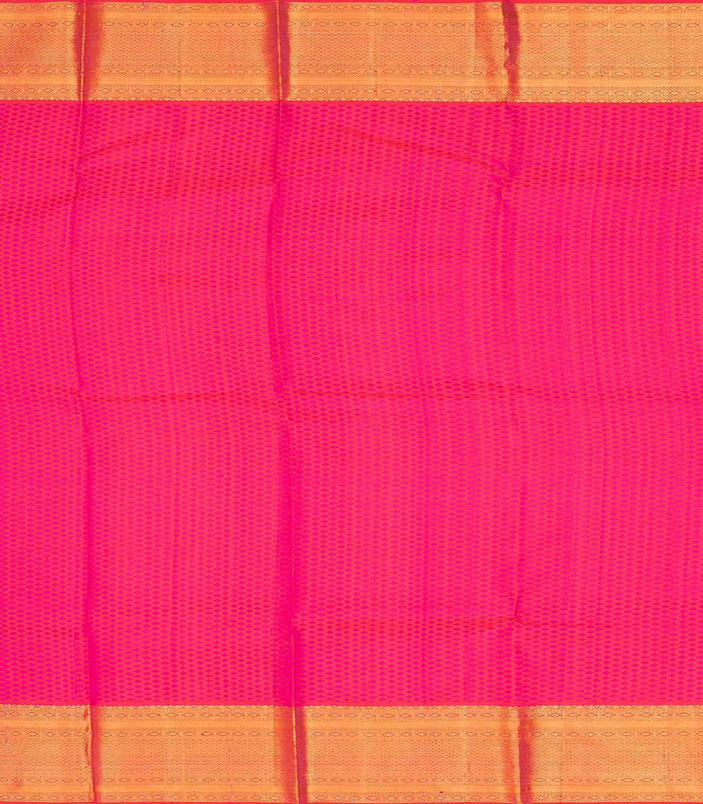 Midnight Blue Handloom Kanchipuram Korvai Silk Saree With Contrast Border-Midnight Blue