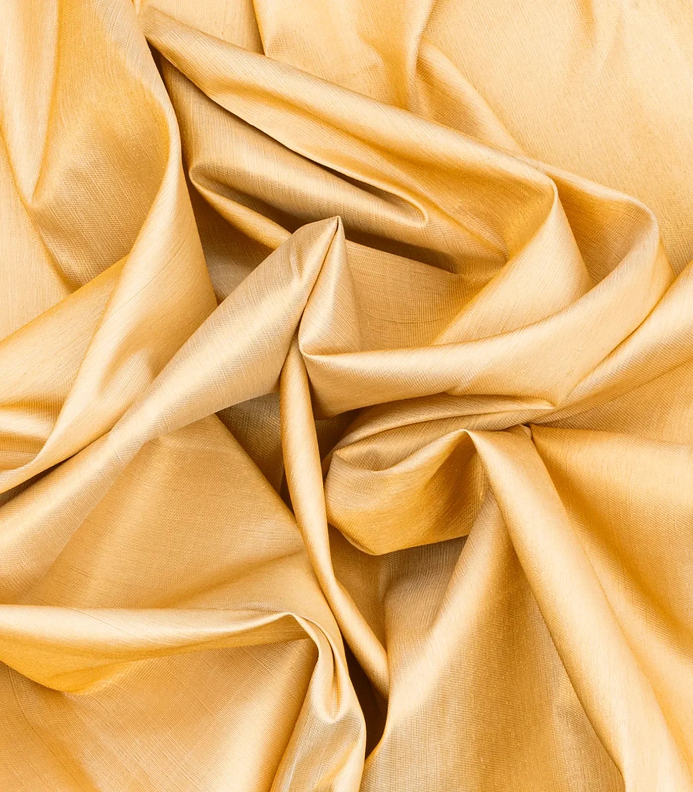 Cream Handloom Kanchipuram Korvai Silk Saree With Temple Border-Cream