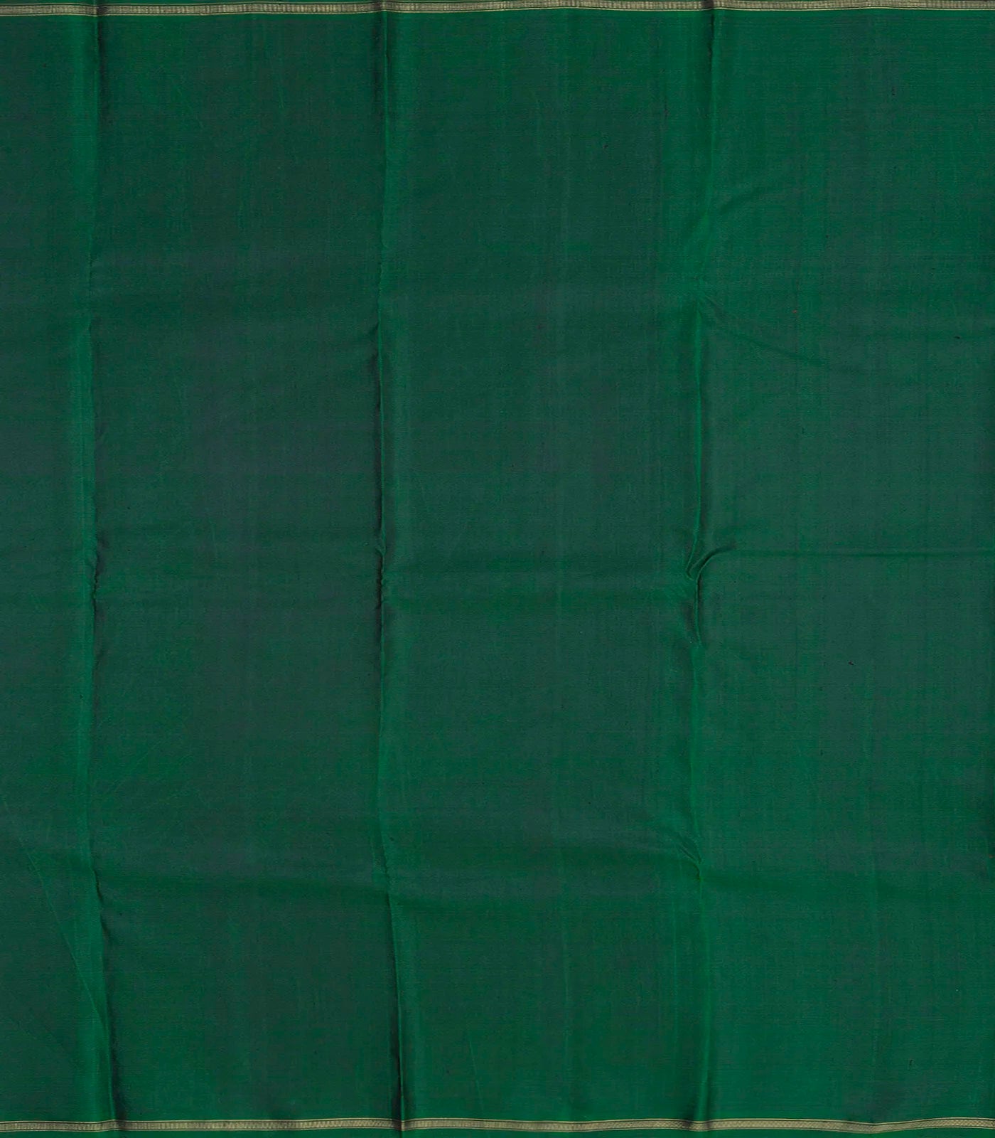 Pink Handloom Kanchipuram Silk Saree With Annam Motif Stripes-Pink