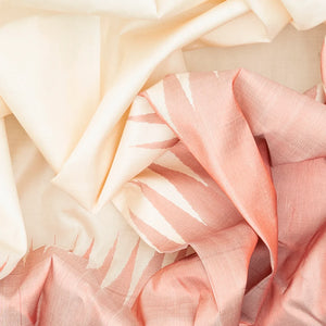 Off White Handloom Kanchipuram Rising Border Korvai Silk Saree -Off White