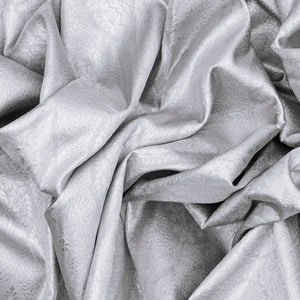 Steel Grey Handloom Kanchipuram Silk Saree With Brocaded Floral Motifs -Grey