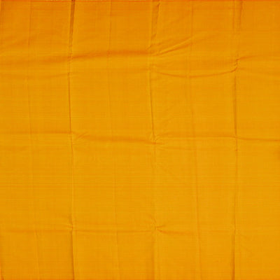 Green Handloom Kanchipuram Silk Saree With Rudraksham Motifs-Green