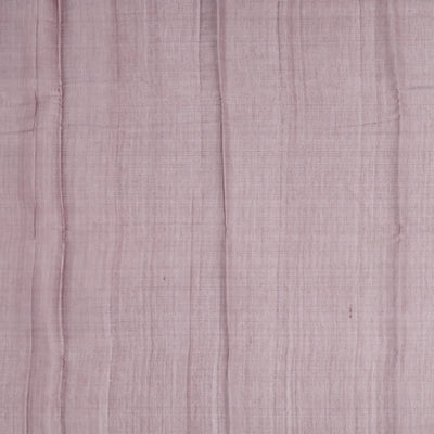 Dusty Pink Handloom Kanchipuram Silk Saree With Stripes-Dusty Pink