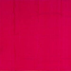 Maroon Handwoven Kanchipuram Silk Saree With Checks-Maroon