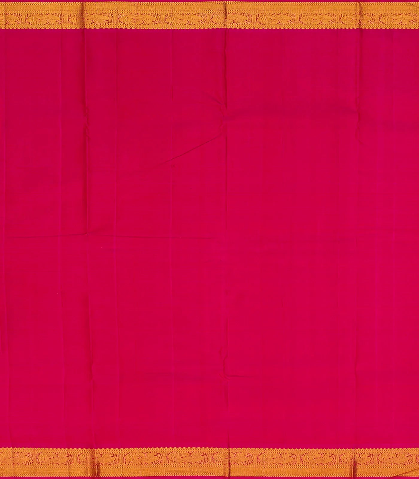 Maroon Handwoven Kanchipuram Silk Saree With Checks-Maroon