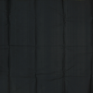 Mango Yellow Handloom Kanchipuram Korvai Silk Saree With Floral Buttas-Mango Yellow