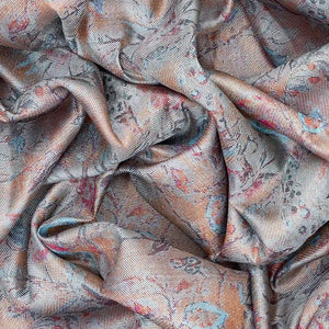 Multi Colour  Handloom Kanchipuram Silk Saree With Peacock Motifs-Multi colour