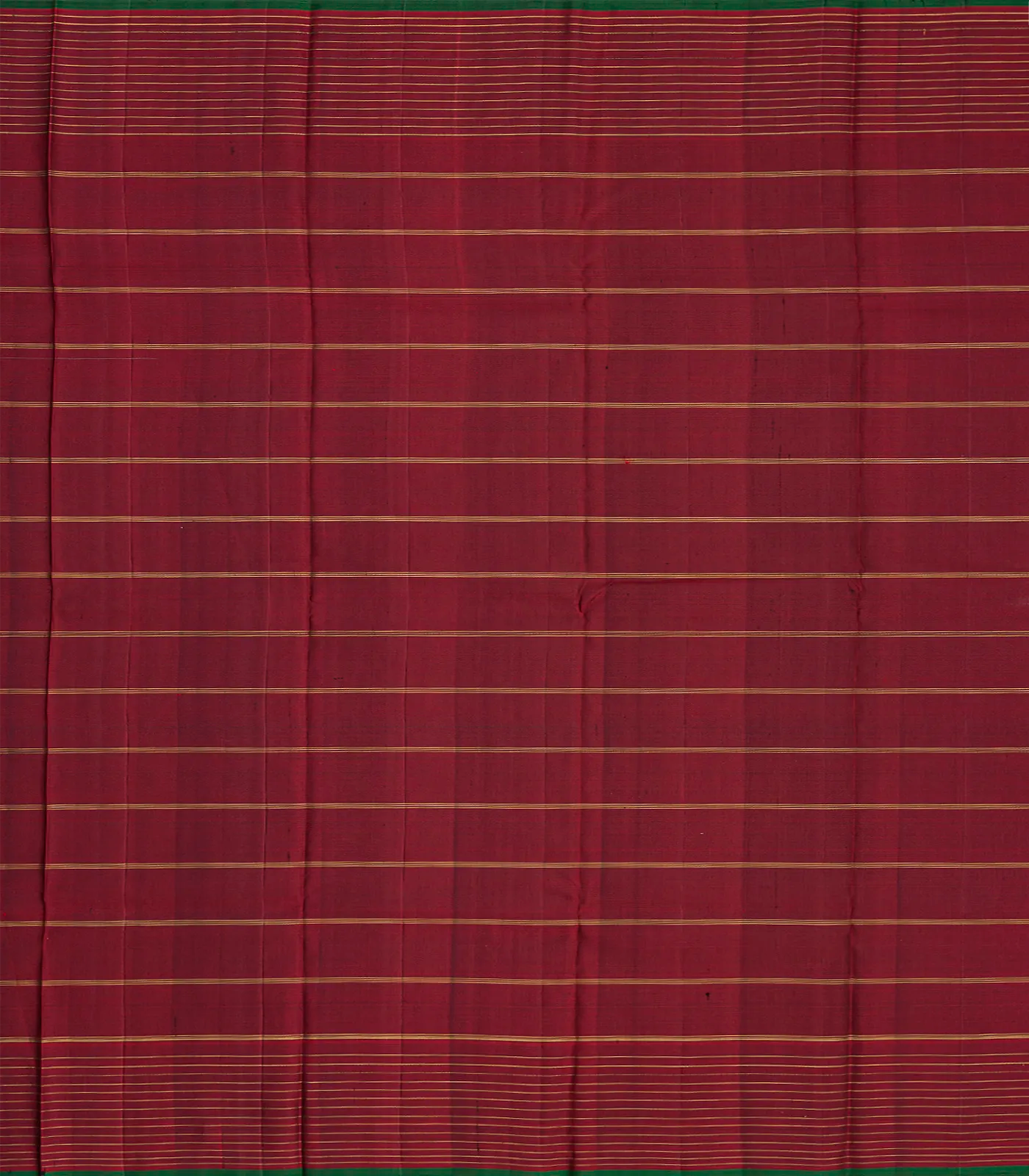 Grey Handloom Kanchipuram Silk Saree With Annam Chakaram Motifs-Grey