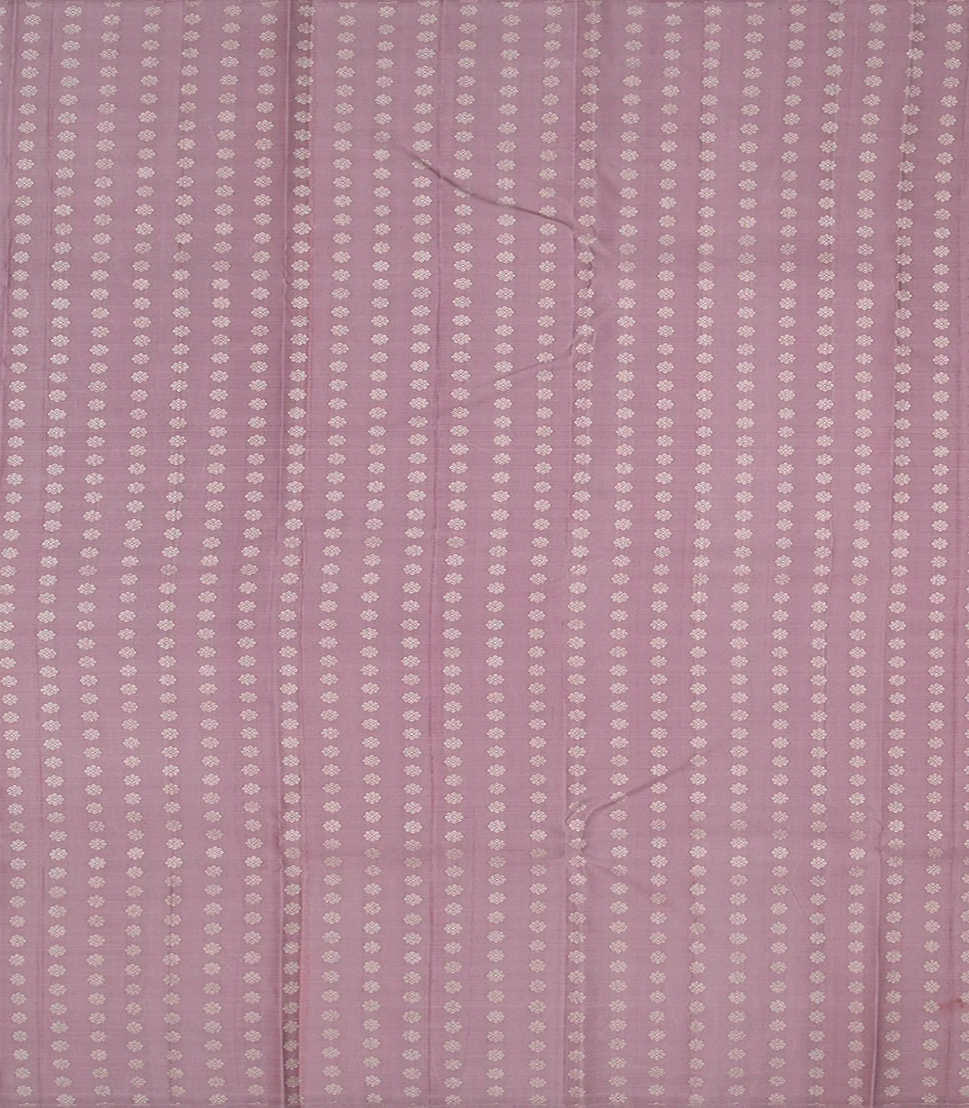 Green Handloom Kanchipuram Silk Saree With Veldari Stripes-Green