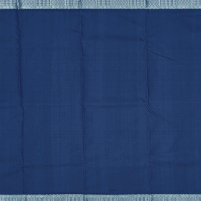 Dark Peach Handloom Korvai Kanchipuram Silk Saree With Chakaram Motifs-Dark Peach