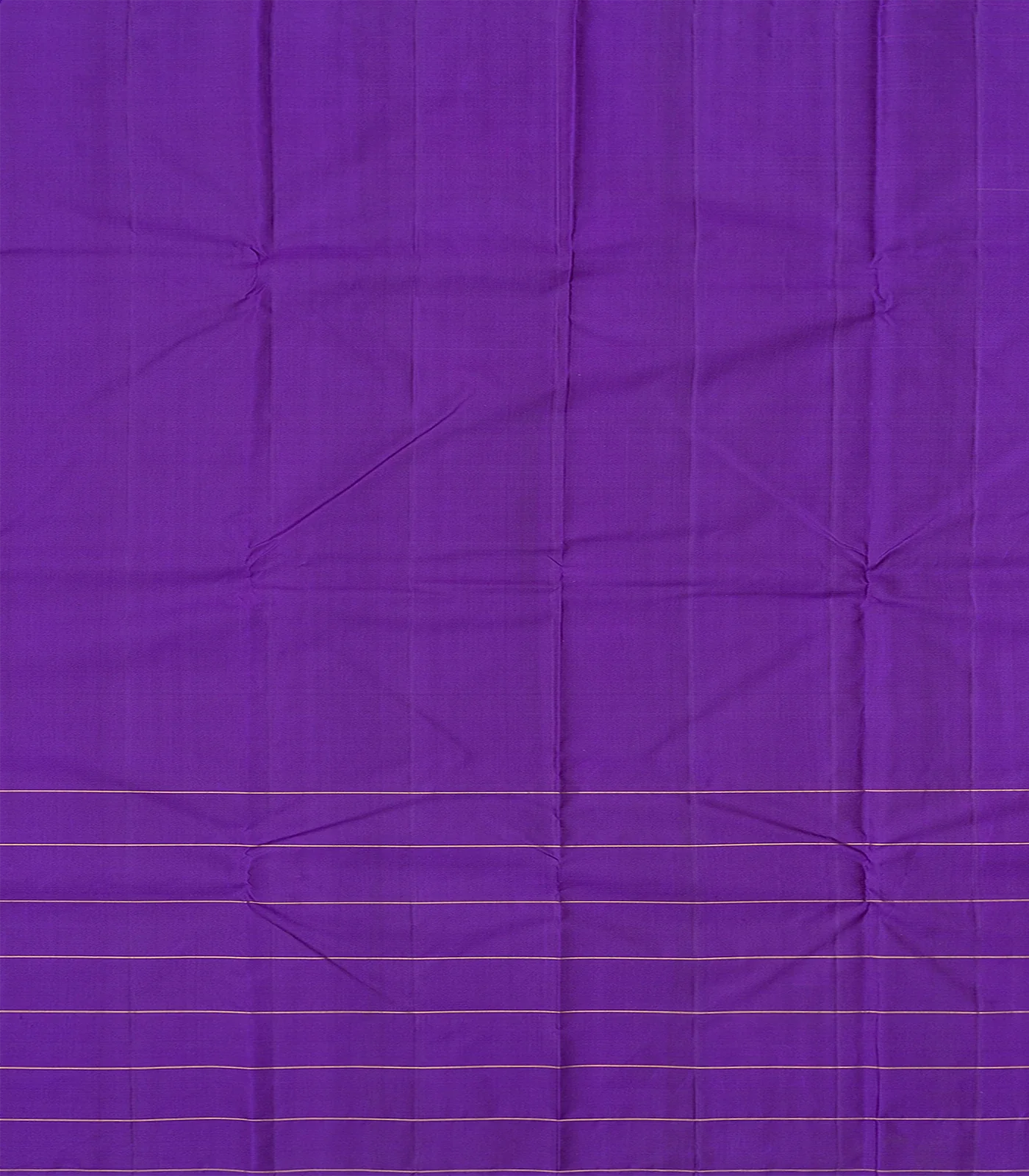 Pista Green Handloom Kanchipuram Korvai Silk Saree With Checks-Pista Green