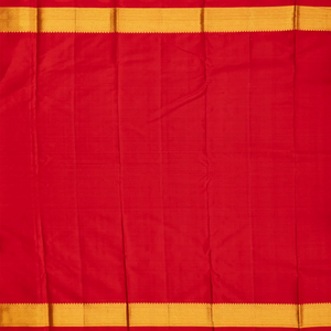 Grey Handloom Kanchipuram Silk Saree  With Floral Motifs-Grey