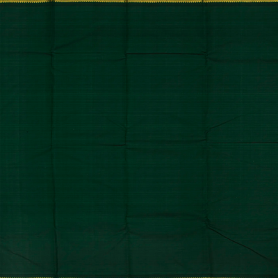 Hot Pink Handloom Kanchipuram Korvai Silk Saree With Coin Motifs-Hot Pink