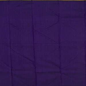 Peach Handloom Kanchipuram Korvai Silk Saree With Mango Motifs-Peach