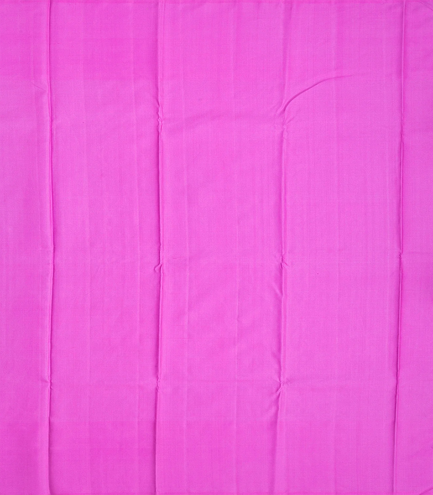 Magenta Handloom Kanchipuram Silk Saree With Abstract Motifs-Magenta