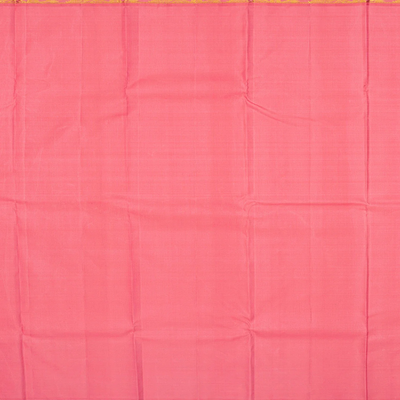 Taupe Handloom Kanchipuram Korvai Silk Saree Kamalam Buttas-Taupe