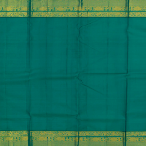 Bubble-gum Pink Handloom Kanchipuram Korvai Silk Saree With Checks & Buttas-BubbleGum Pink