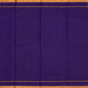 Baby Pink Handloom Kanchipuram Korvai Silk Saree With Purple Border-Baby Pink