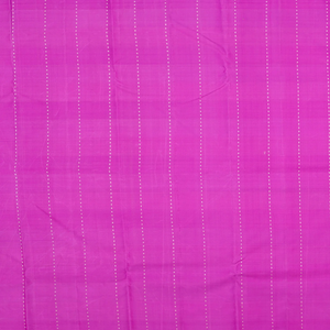 Pink Handloom Kanchipuram Silk Saree With Zari Checks & Buttas-Pink