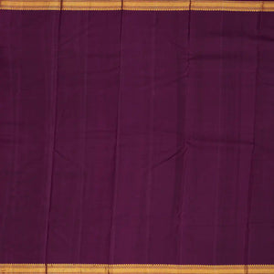 Turquoise Handloom Kanchipuram Korvai Silk Saree With Zari Checks-Turquoise