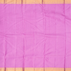 Aquamarine Handloom Kanchipuram Korvai Silk Saree Zari Stripes-Aquamarine