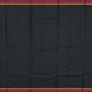 Baby Pink Handloom Kanchipuram Korvai Silk Saree With Floral Jaal Motifs-Baby Pink