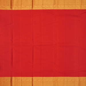 Baby Pink Handloom Kanchipuram Korvai Silk Saree With Floral Motifs-Baby Pink