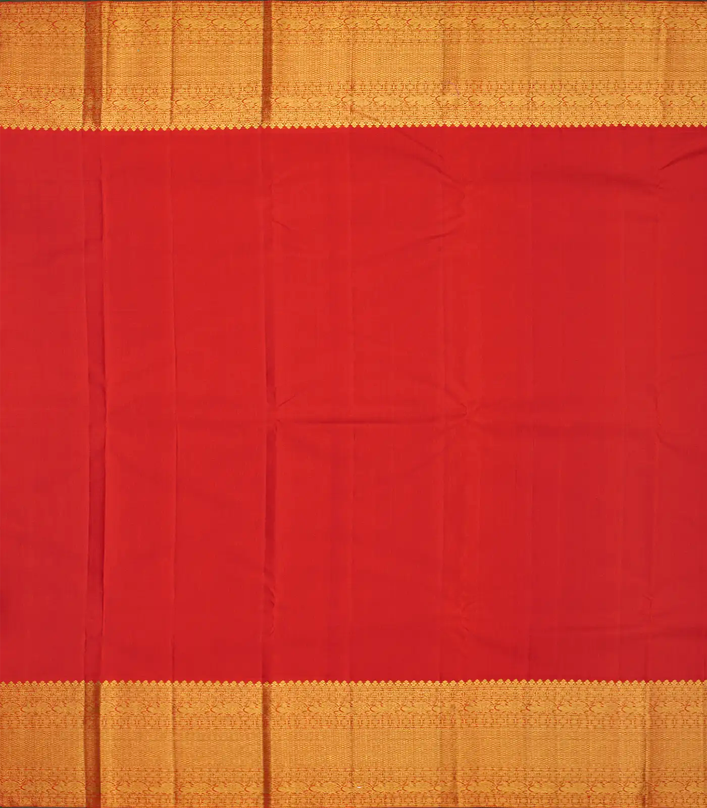 Baby Pink Handloom Kanchipuram Korvai Silk Saree With Floral Motifs-Baby Pink