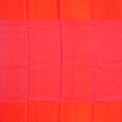 Cyan Handloom Kanchipuram Silk Saree With Mango Motifs-Cyan