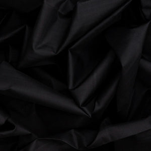 Black Handloom Kanchipuram Silk Saree With Mango Buttas-Black