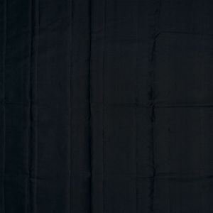 Grey Handloom Kanchipuram Silk Saree With Temple Motifs-Grey