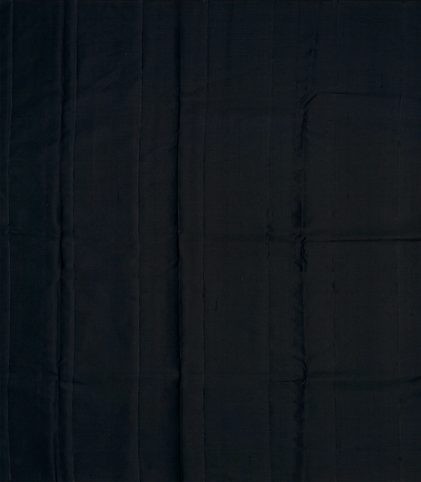 Grey Handloom Kanchipuram Silk Saree With Temple Motifs-Grey