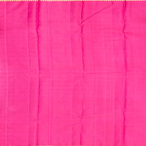 Pink Handloom Kanchipuram Silk Saree With Floral Buttas-Pink
