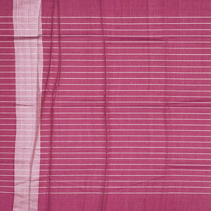 Dusty Pink Handloom Kanchipuram Silk Saree With Checks-Dusty Pink