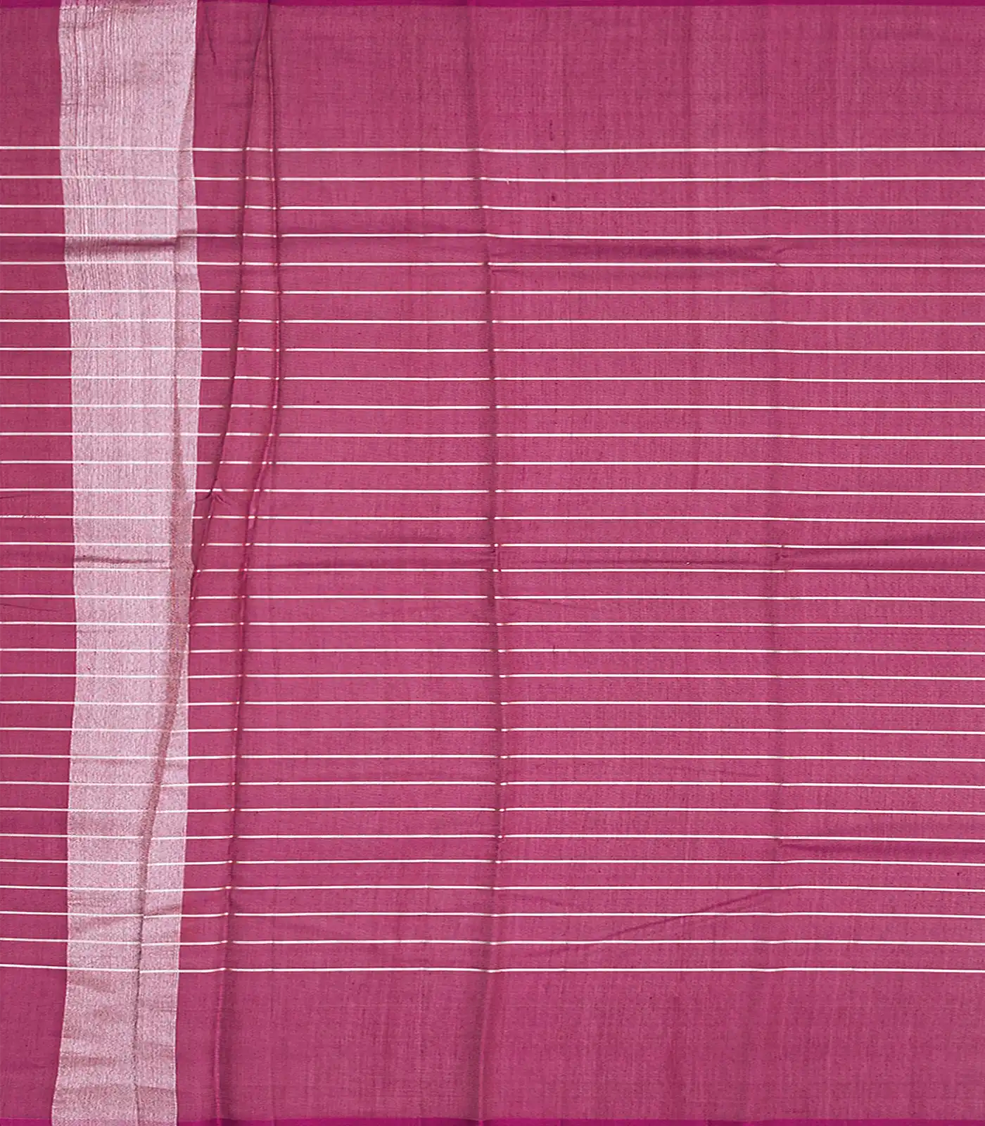 Dusty Pink Handloom Kanchipuram Silk Saree With Checks-Dusty Pink