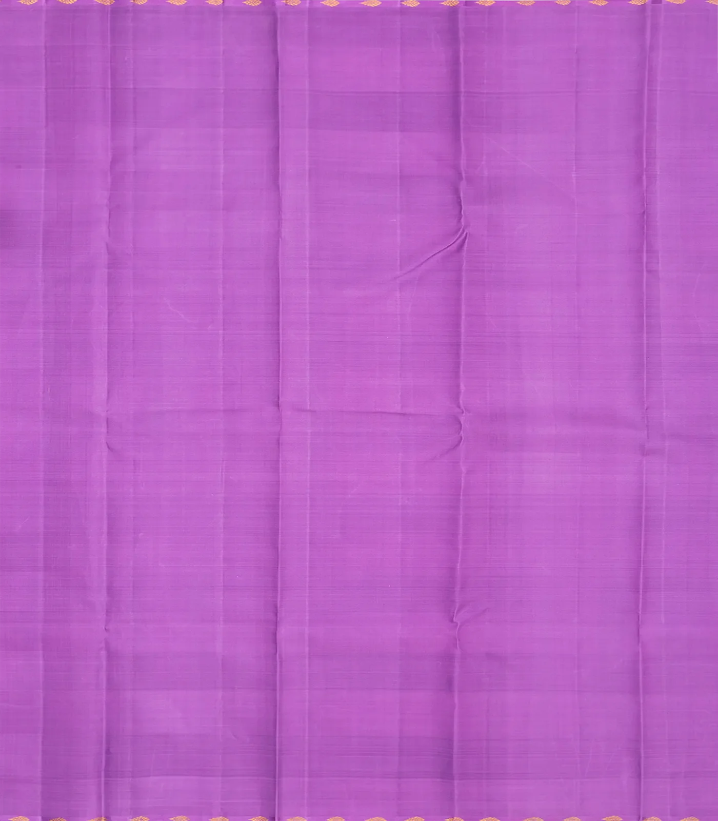 Light Peach Handloom Kanchipuram Silk Saree With Floral Buttas-Light Peach