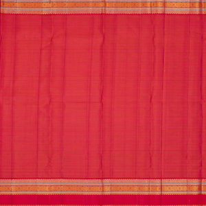 Dusty Pink Handloom Kanchipuram Korvai Silk Saree With Checks-Dusty Pink