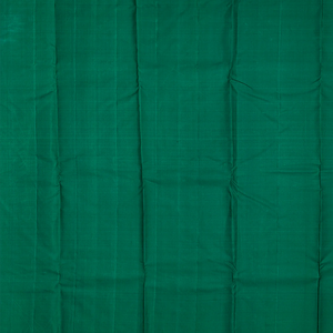 Crimson Handloom Kanchipuram Silk Saree With Chakaram Motifs-Crimson