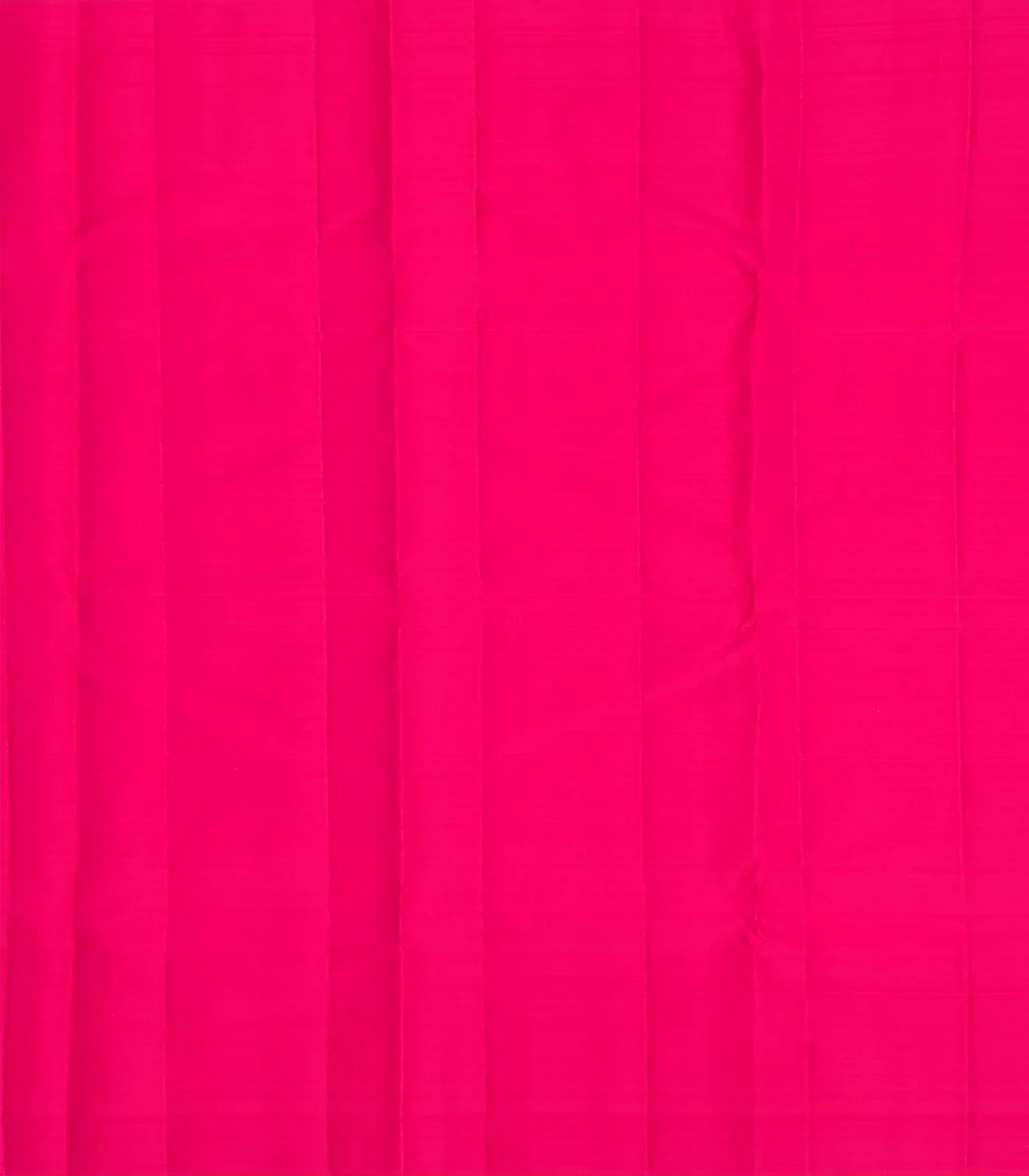 Hot Pink Handloom Kanchipuram Silk Saree With Temple Buttas -Hot Pink