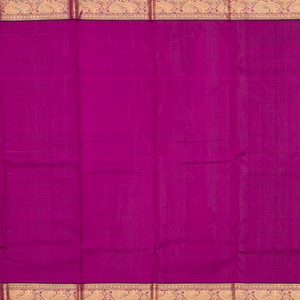 Cyan Handloom Kanchipuram Silk Saree With Checks-Cyan